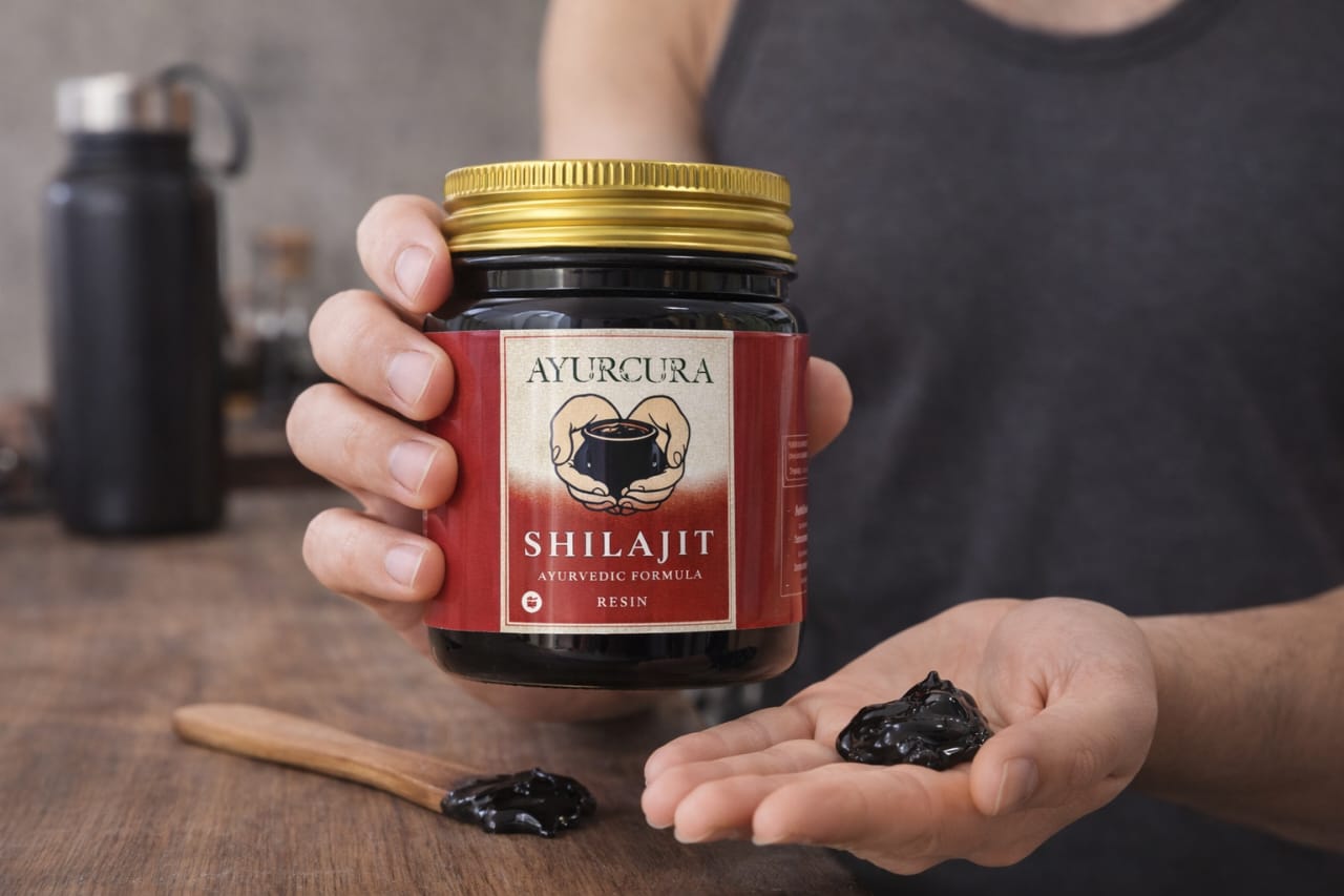 Ayurcura shilajit Resin- Pure Ayurvedic Formula