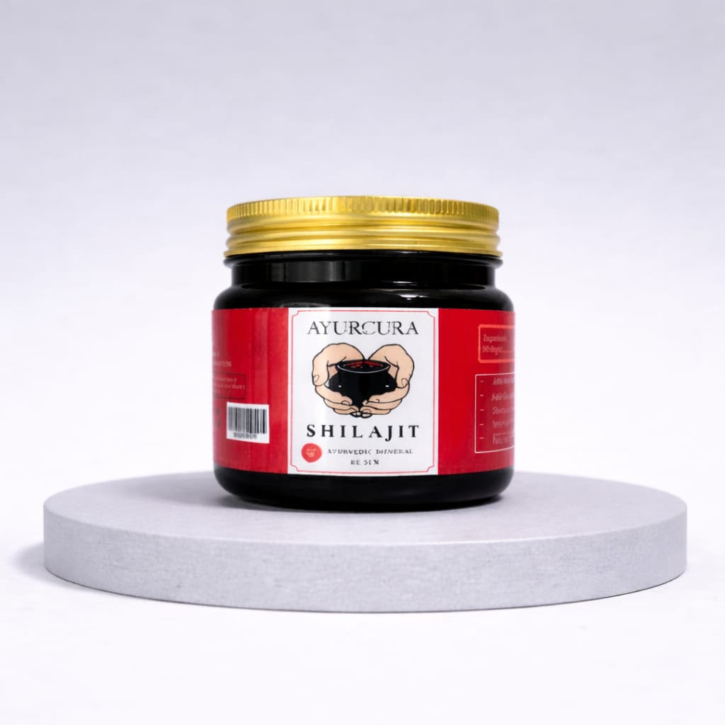 Ayurcura shilajit Resin- Pure Ayurvedic Formula