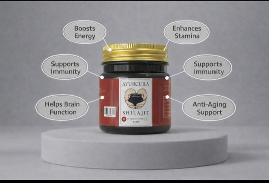 Ayurcura shilajit Resin- Pure Ayurvedic Formula